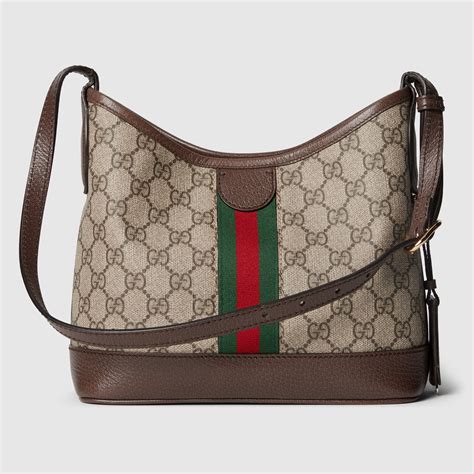 bolsa gucci con abeja|Bolsa pequeña Ophidia inSupreme beige y ébano .